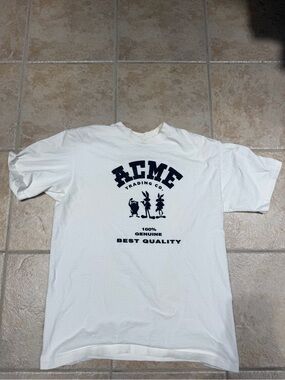 Vintage Looney Tunes ACME Trading CO. Men's Size L 100% Genuine Best Quality